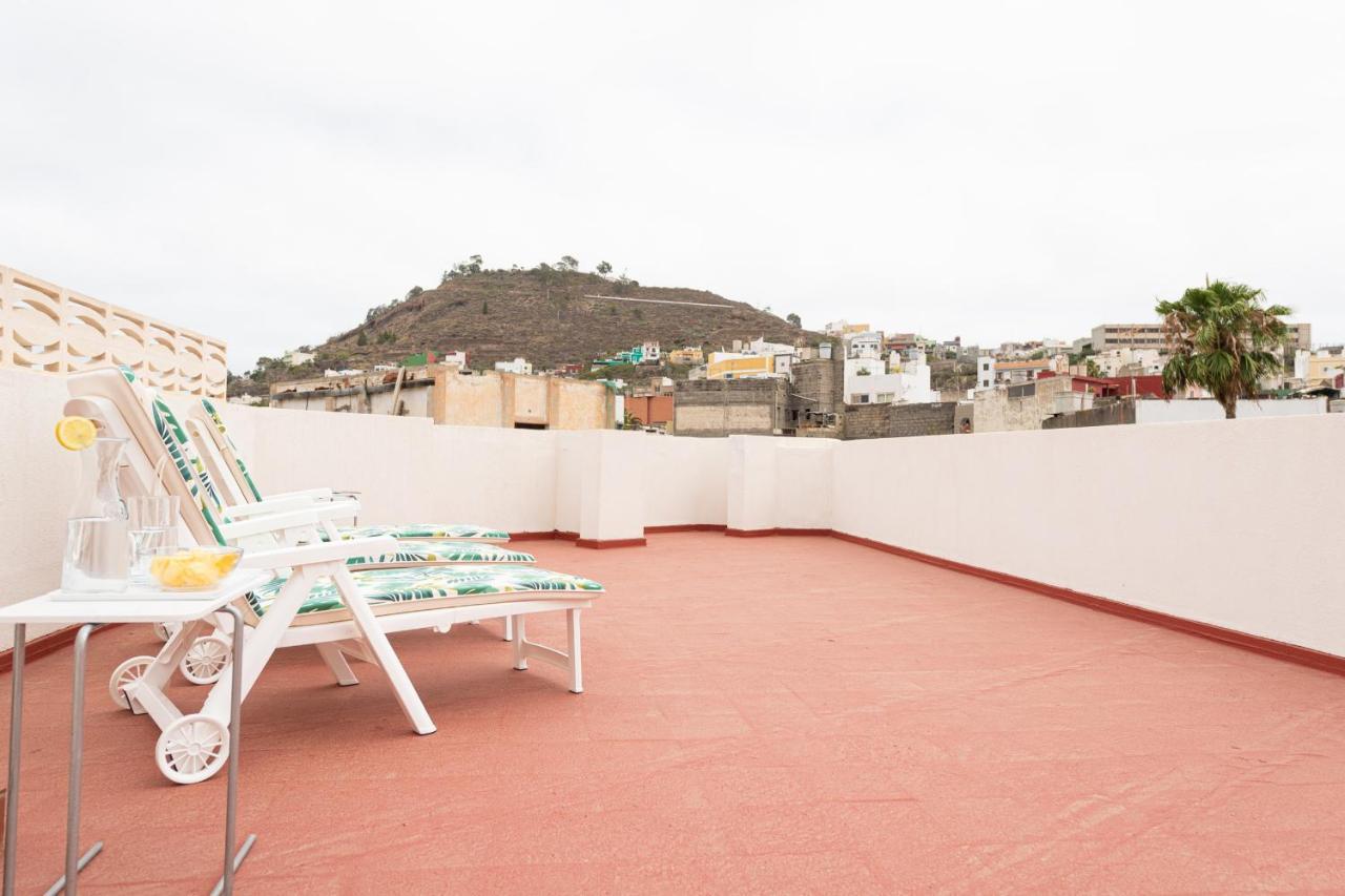 Homeforguest New Duplex With Rooftop Next To Arucas Cathedral Exterior photo